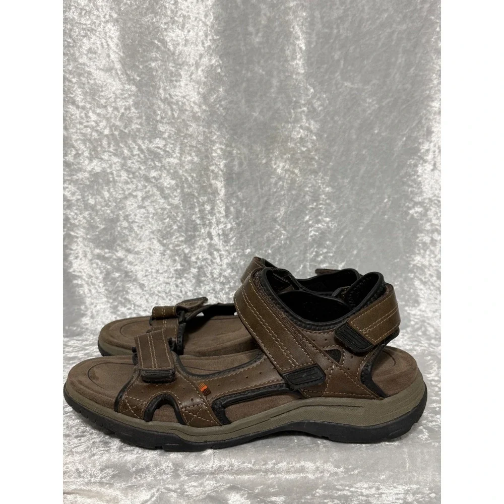 Ozark Trail Mens River Sport Hiking Sandals Memory Foam Adjustable Straps Sz-9